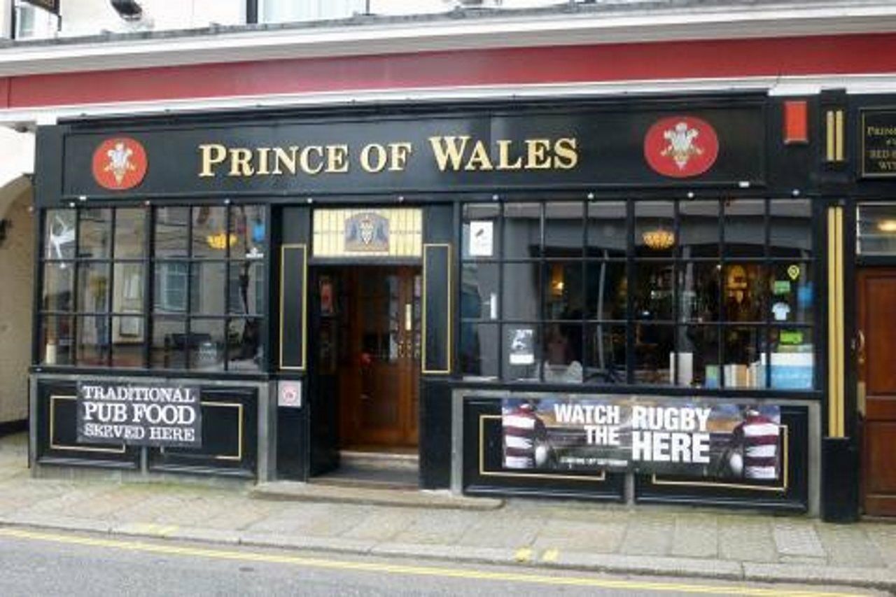 Prince Of Wales Otel Falmouth Dış mekan fotoğraf