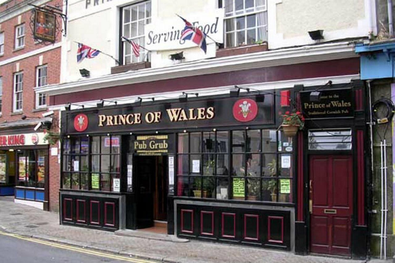 Prince Of Wales Otel Falmouth Dış mekan fotoğraf